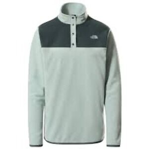 The‎ North Face Women's TKA Glacier Snap Pullover Jade Green Size M